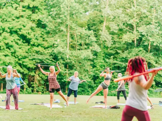 Fri-YAY Hoop Dance!