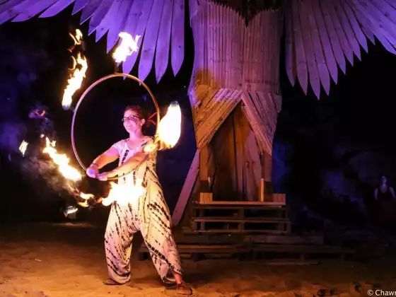 Full Moon HoopYogini