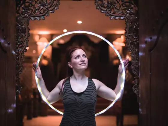 Fri-YAY Full Moon HoopYogini Class