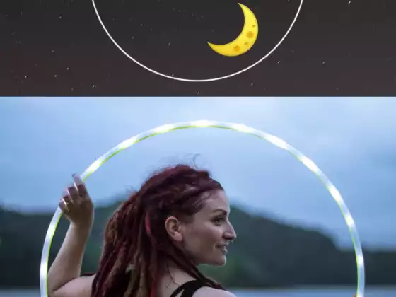 Lunar Phase HoopYogini